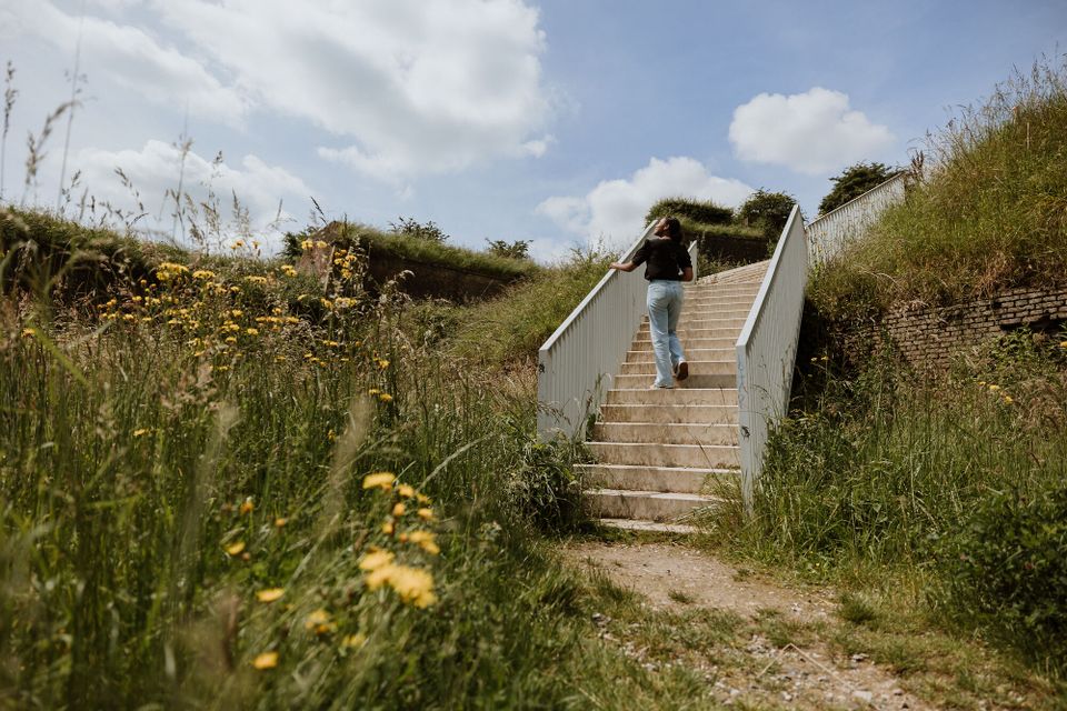 Stairs in the Frontenpark