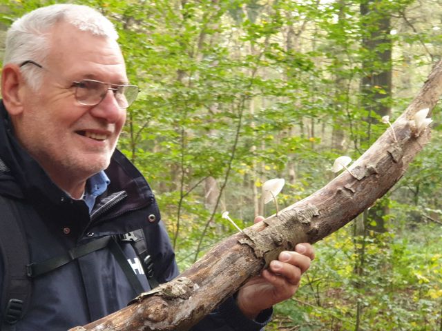 Paddenstoelenexcursie door Gosse Haga