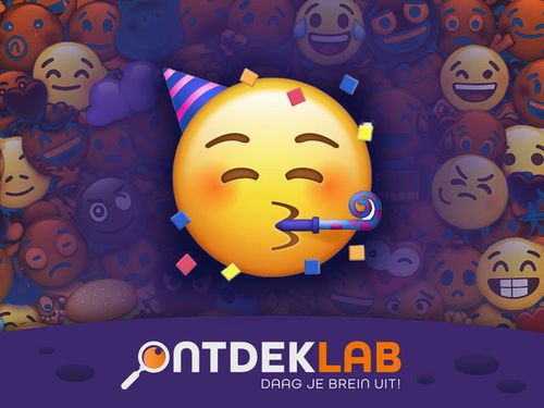 Een poster van Ontdek Lab