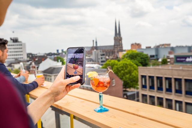 Doloris' Rooftop Bar Tilburg - cocktail