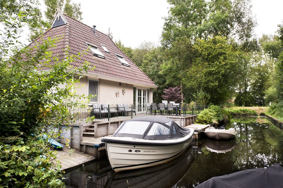 8 pers Grand Fisker Wellness de luxe met sauna, buitenspa & sloep