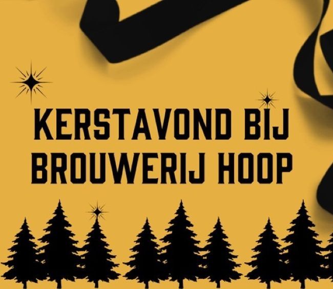 Vier de Kerstdagen bij Brouwerij Hoop
