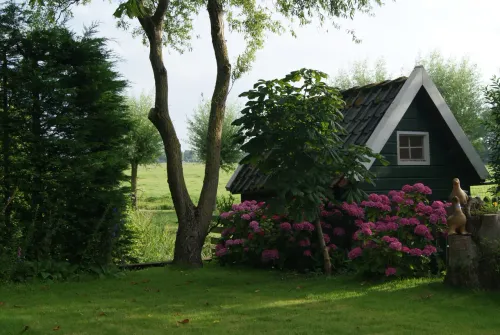 Tuin van Bed and Breakfast Carla Lagerburg