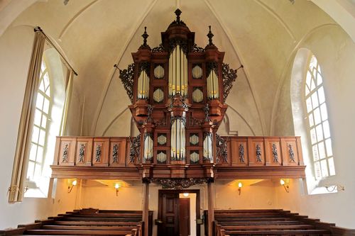 foto 1 Arp Schnitger-orgel Jacobikerk Uithuizen, foto Jelle Marseille
foto 2 Annemiek Zeldenrust, foto Annemiek Zeldenrust
