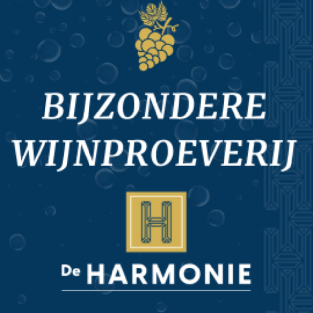 Bijzondere wijnproeverij bij De Harmonie in Tilburg