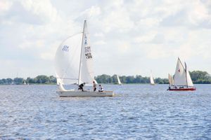 Zeilboot op Loosdrechtse Plassen