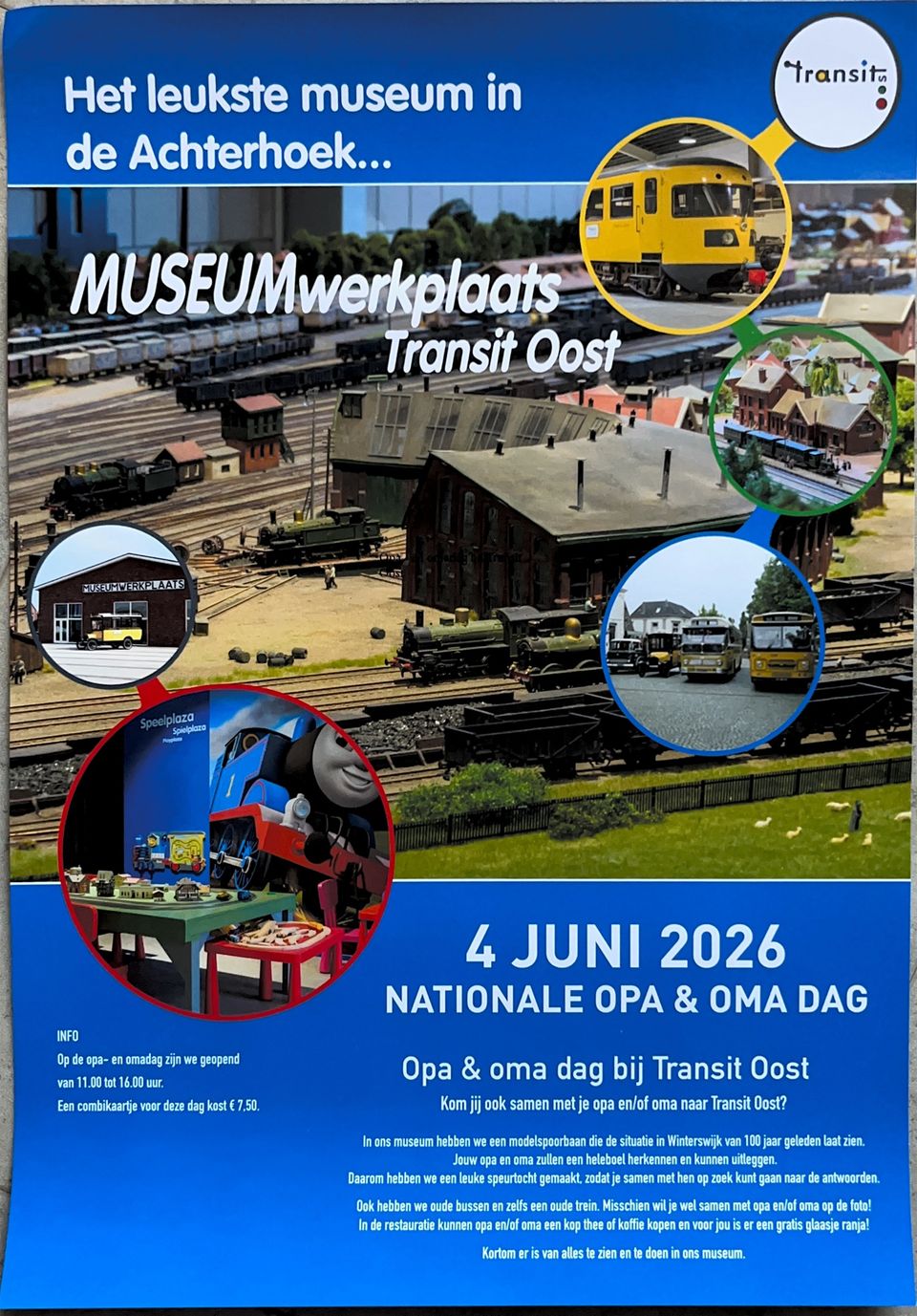 Expositie | Opa-en omadag bij Transit Oost