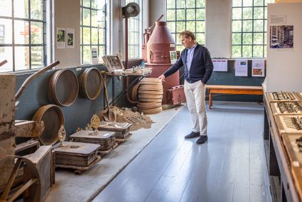 Reitse Spanninga in Museum Joure