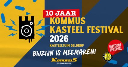 Bekendmaking programma KommuS Kasteelfestival 2026