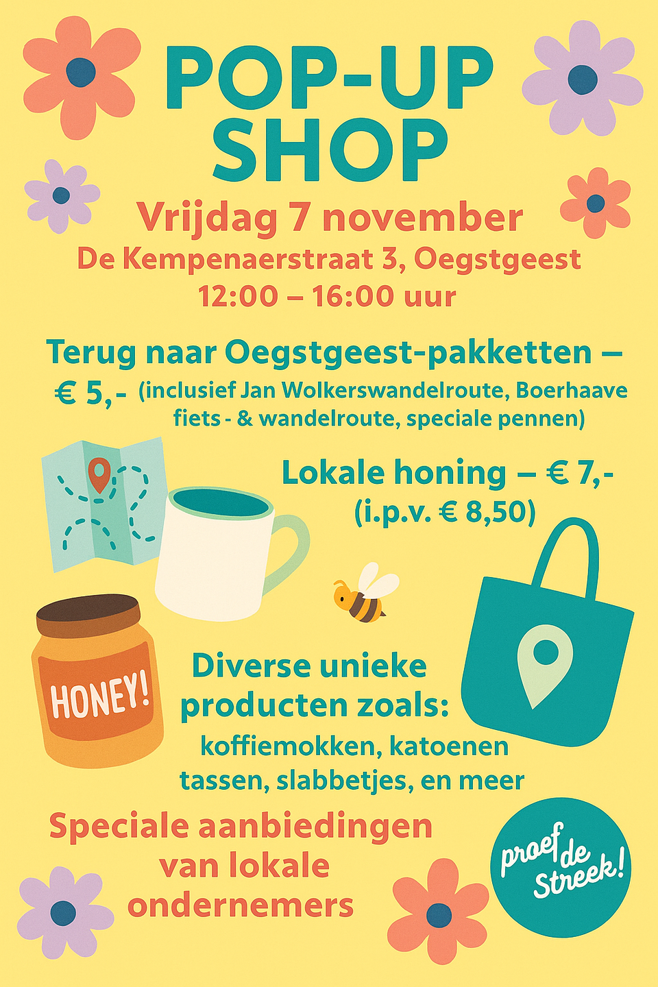 Poster Proef de Streekdagen