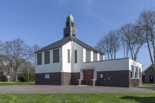 De buitenkant van de Purmerkerk