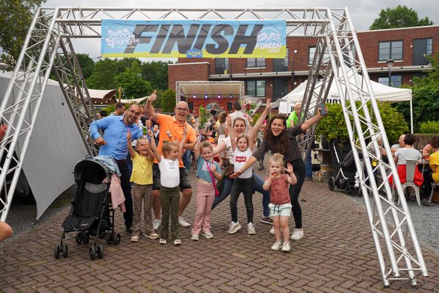 finish van de avondvierdaagse