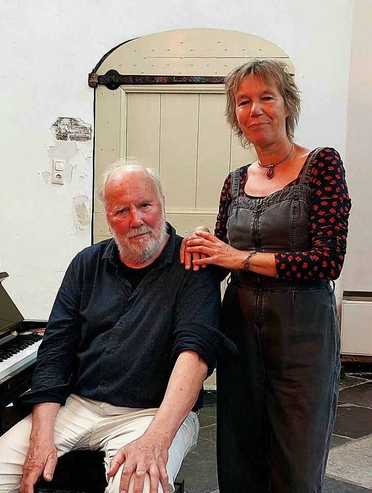 Foto van man (arjan) en vrouw (fenna)