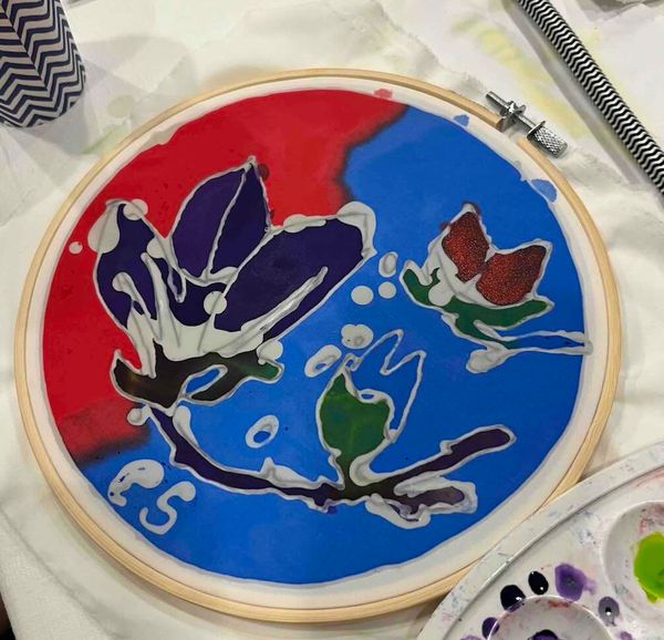 Batik Art workshop met Luna Nguyen