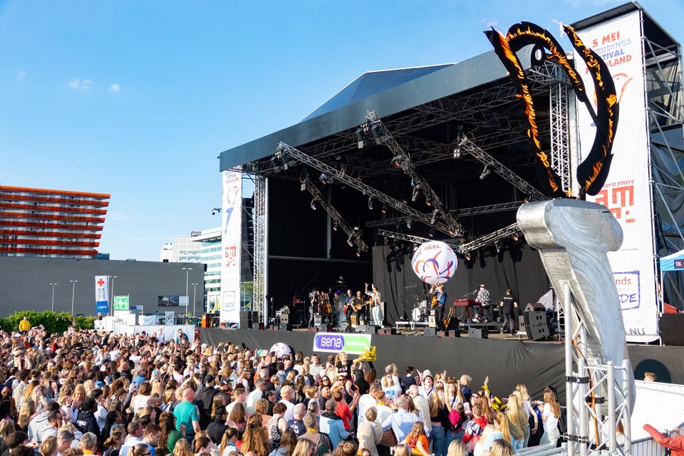 Bevrijdingsfestival evenement Almere