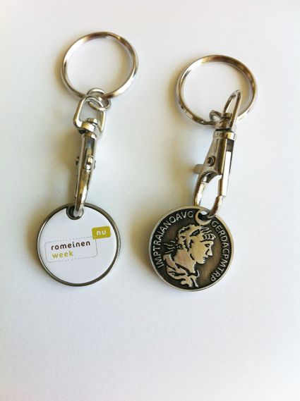 Romeinse winkelwagenmunt