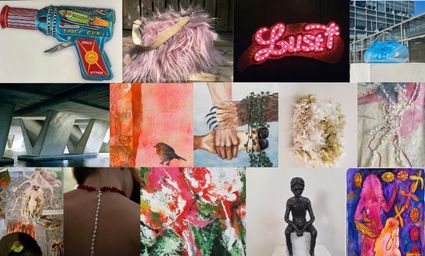 compilatie van verschillende kunstwerken