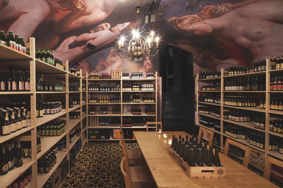 Witloof restaurant Maastricht interieur kelder