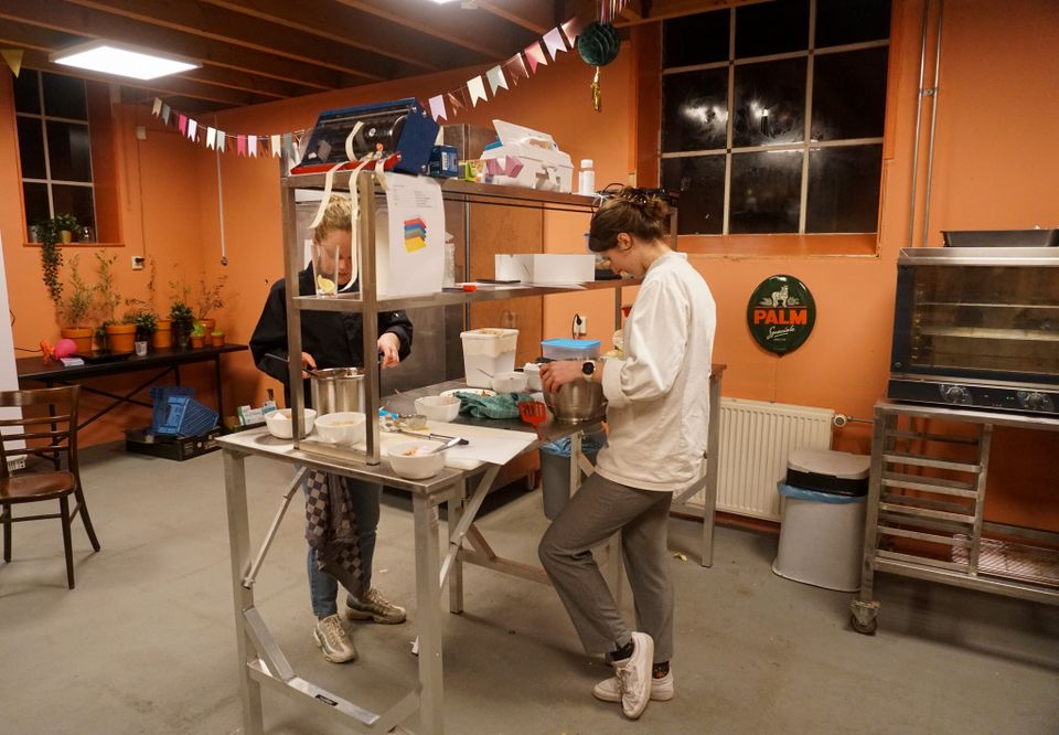 De keuken van Happietaria.