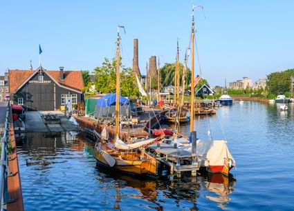 Botterwerf in Huizen