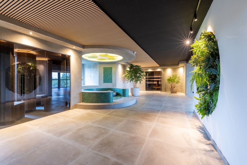 Wellness ontvangstruimte van Hotel Asteria
