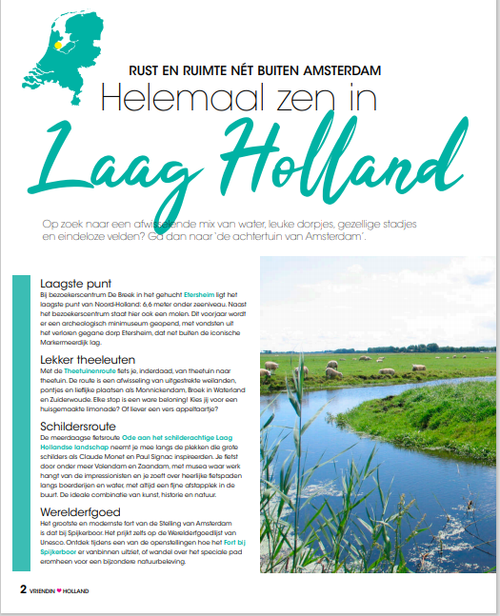 Artikel in de Vriendin.