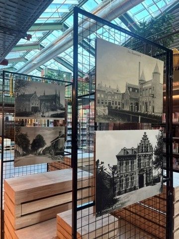 eropuit ingerichte expositie