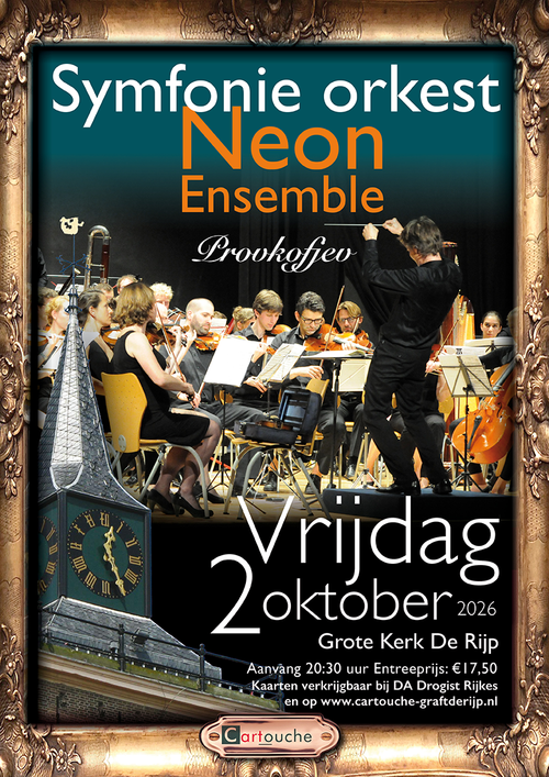 Een poster van Neon Ensemble