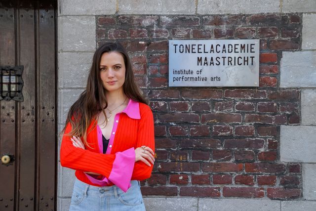 Gaite Jansen voor de Toneelacademie in Maastricht