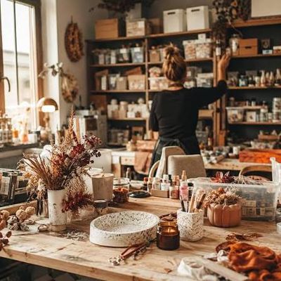loeren in het atelier