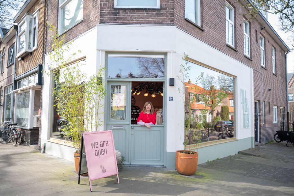 OpdeHoek shop buitenzijde winkel