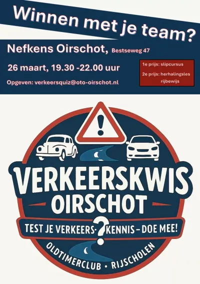 aankondiging verkeerskwis