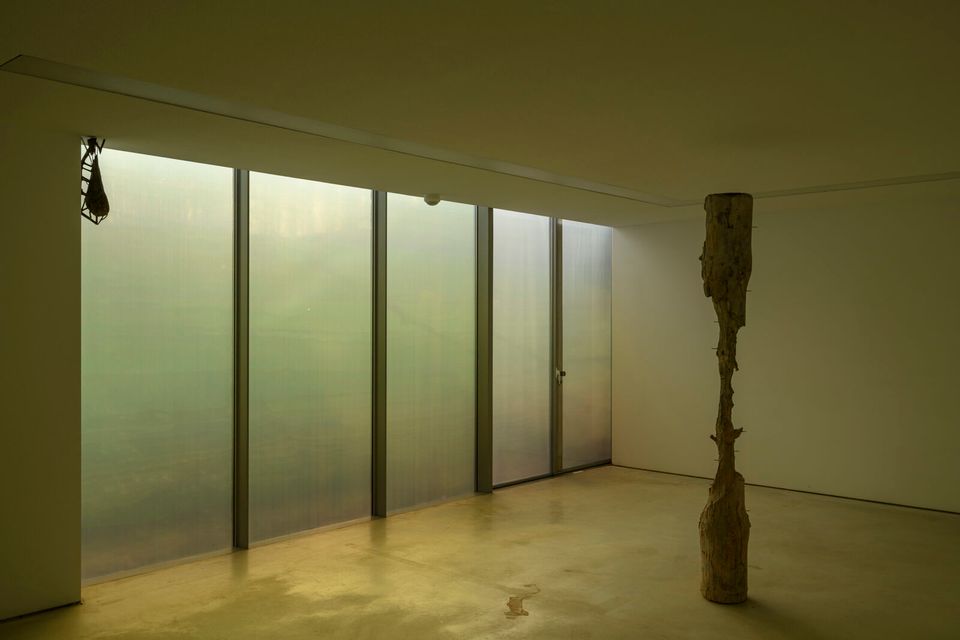kunstwerk in het Hedge House