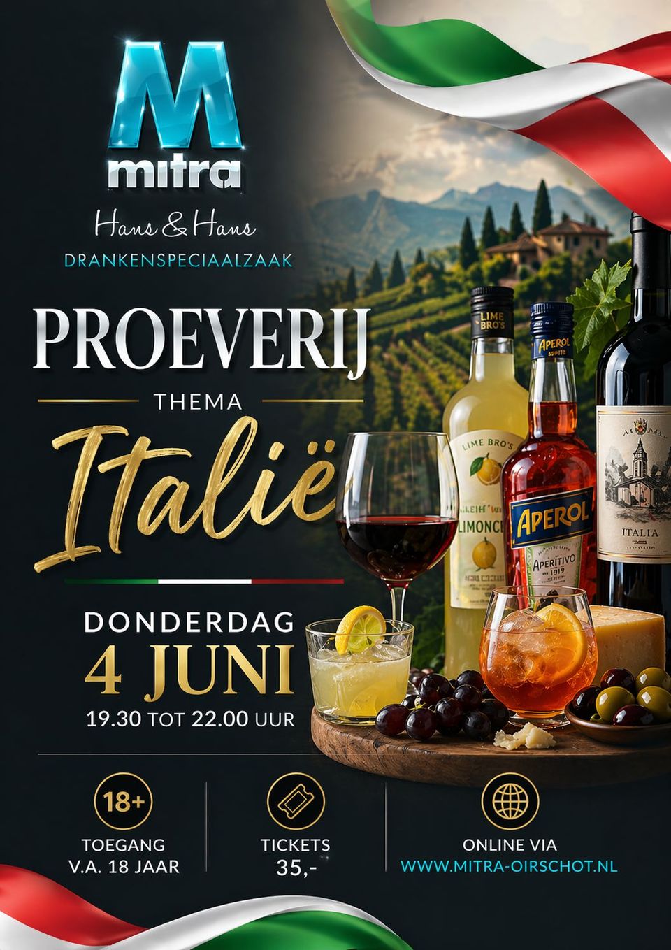Italië Proeverij