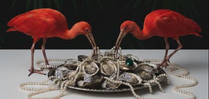 Food Diamonds en Pearls affice diner