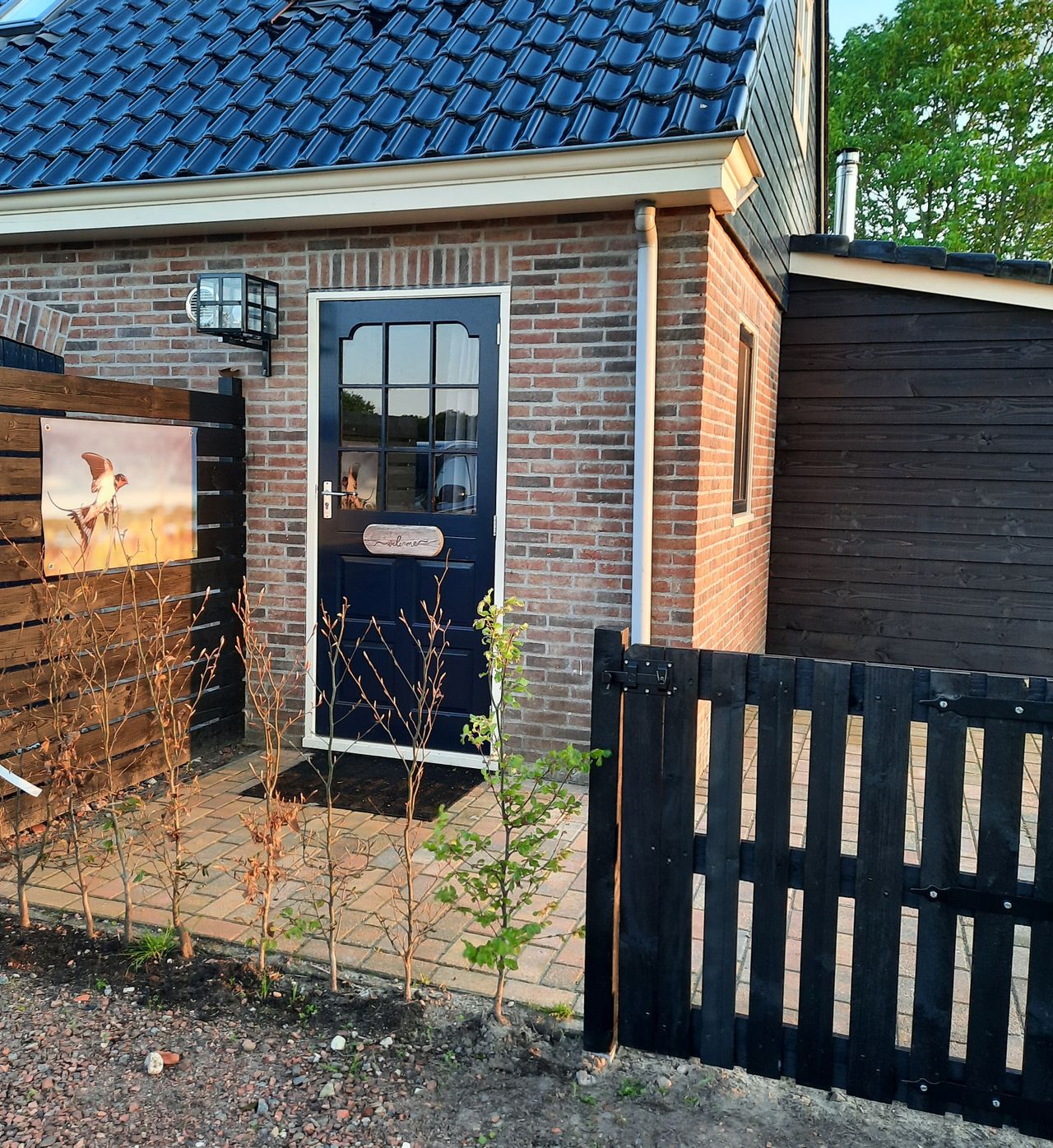 Ingang B&B De Boeren Zwaluw