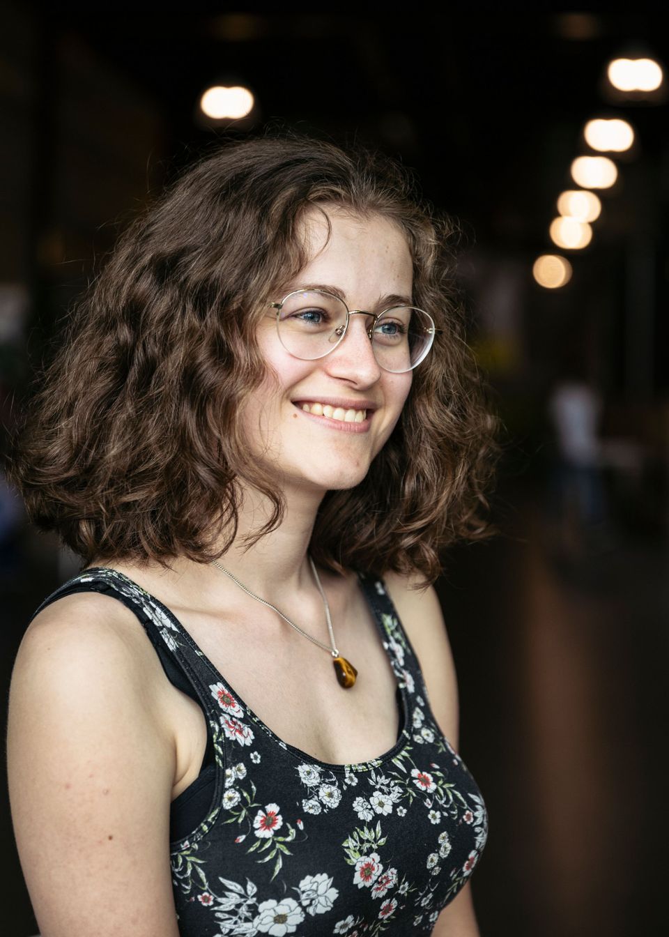 Foto van Loes Visser, student aan de Dutch Innovation Factory in Zoetermeer. Zoetermeer is de plek.