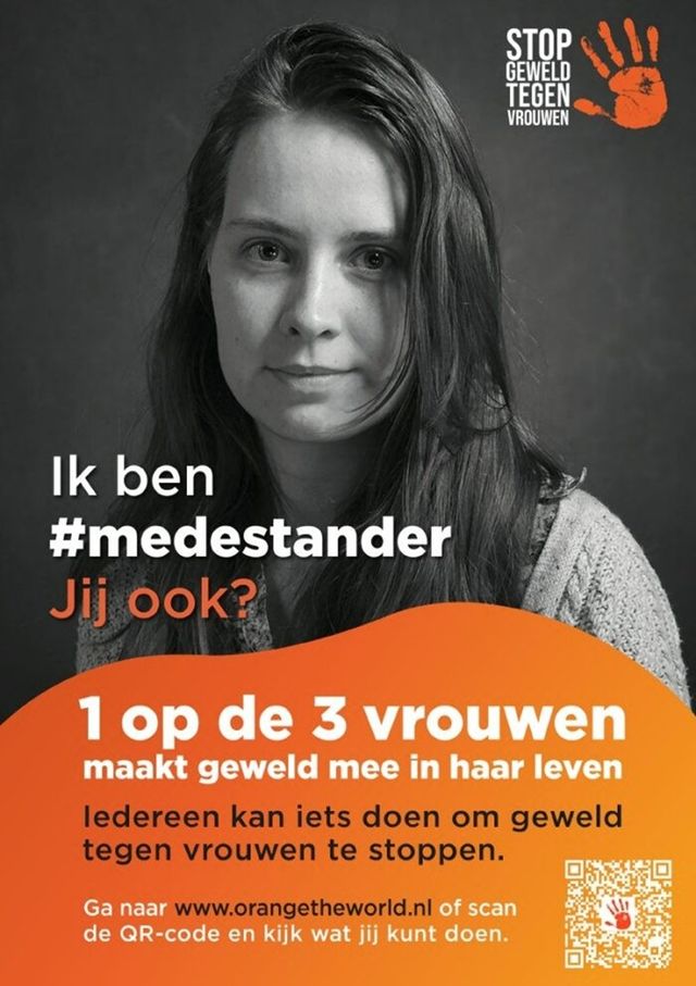 Affiche campagne Orange the World