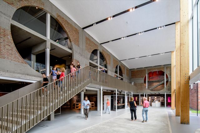 Der großartige Anblick, wenn Sie das Museum Schoenenkwartier Waalwijk betreten