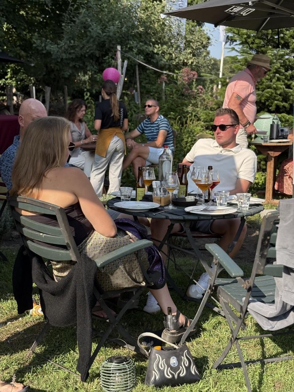 Verkoeling op het terras