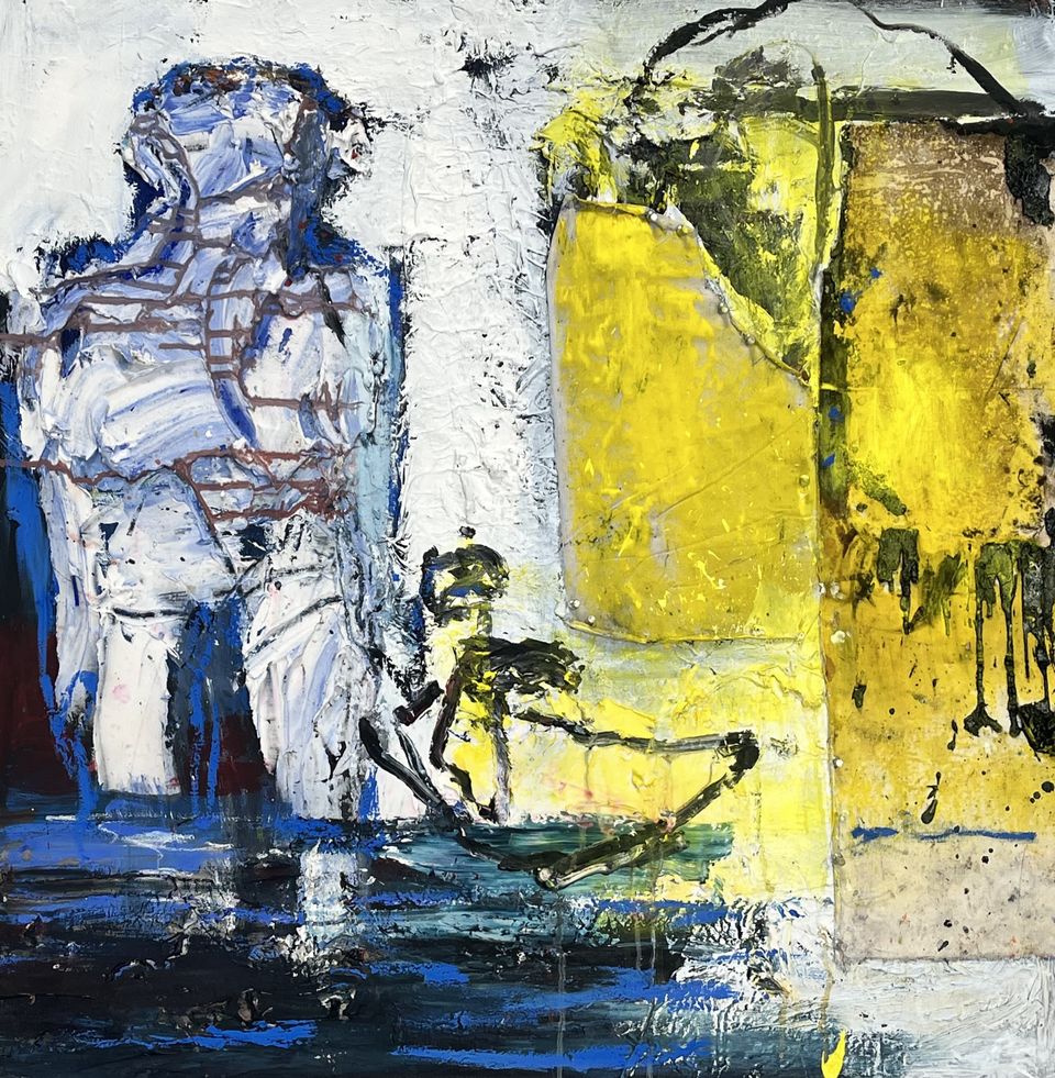 Schilderij Jan Kenter - Spiegel