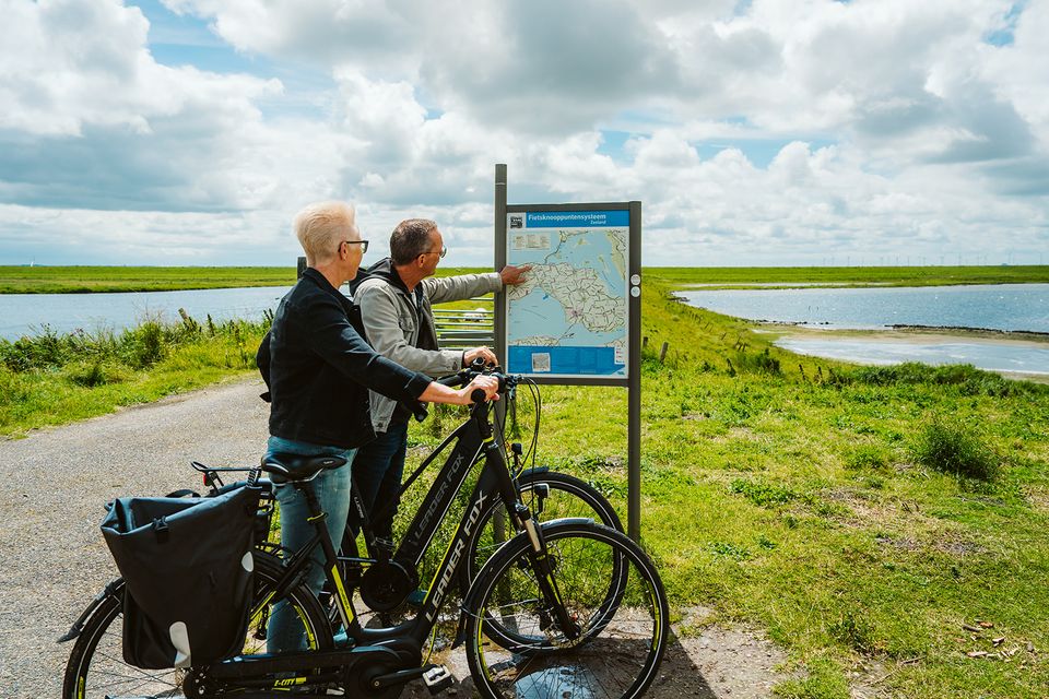 Op-Schouwen-Duiveland-Fietsknooppuntennetwerk