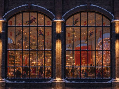 Chocoladefabriek in de markthal