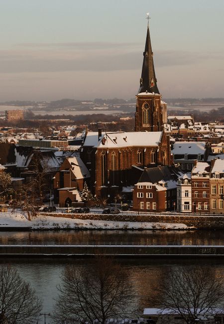 Wyck Maastricht snow views