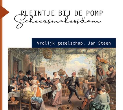 Jan Steen wandeling brochure