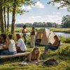Wilde Rust | Maison de Toile Weekend is een kleinschalig kampeerweekend voor open minded vrouwen die houden van buitenlucht, kampvuur en ontmoeting.  Je komt met je eigen tent en kampeerspullen én voor ontmoeting met gelijkgestemden.