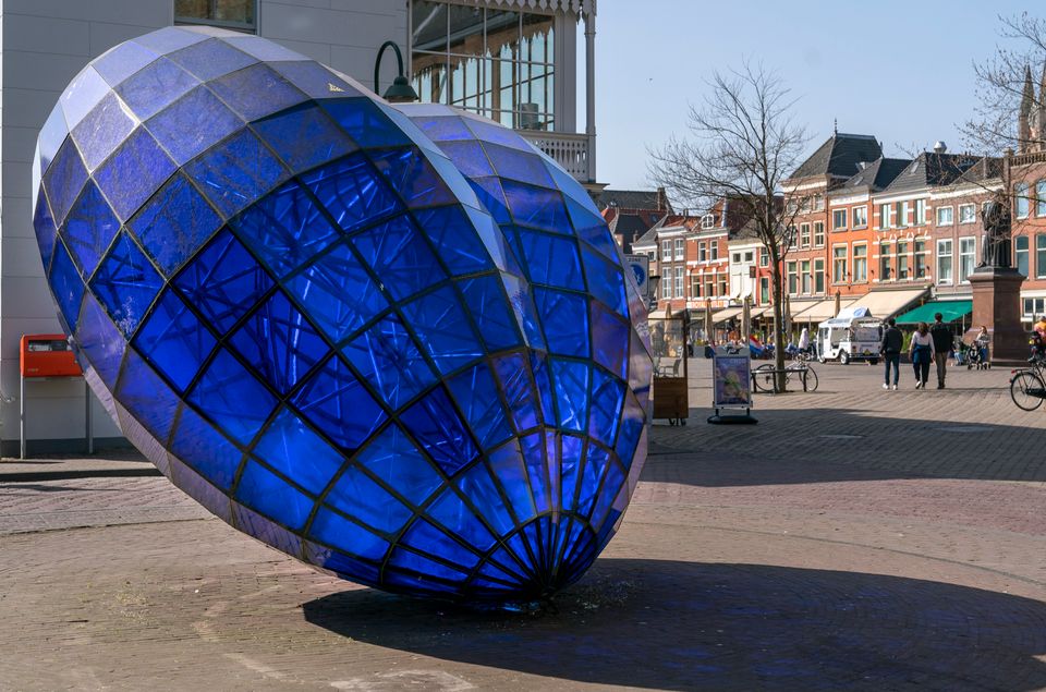 Blauwe hart Delft