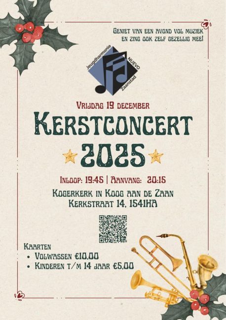 Kerstconcert Jeugdharmonie NUEVO