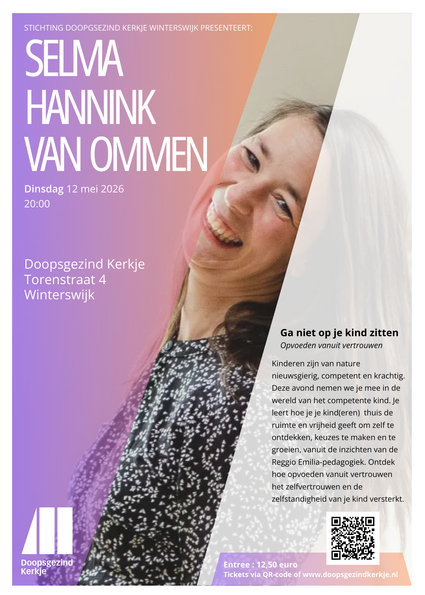 Lezing | Ga niet op je kind zitten