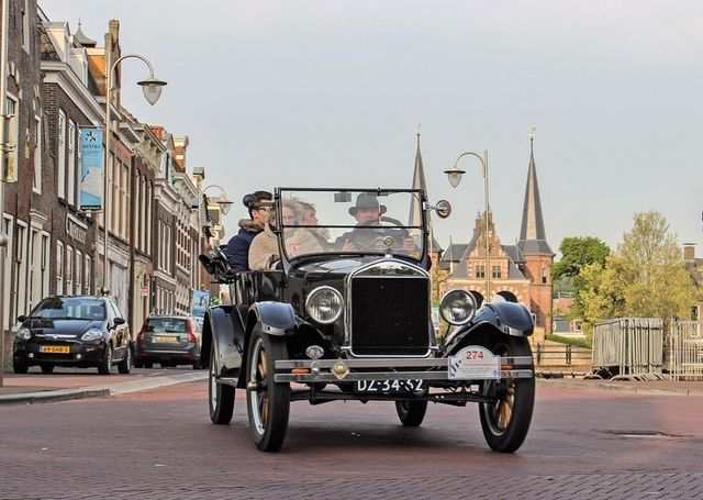 oldtimerrit door Sneek